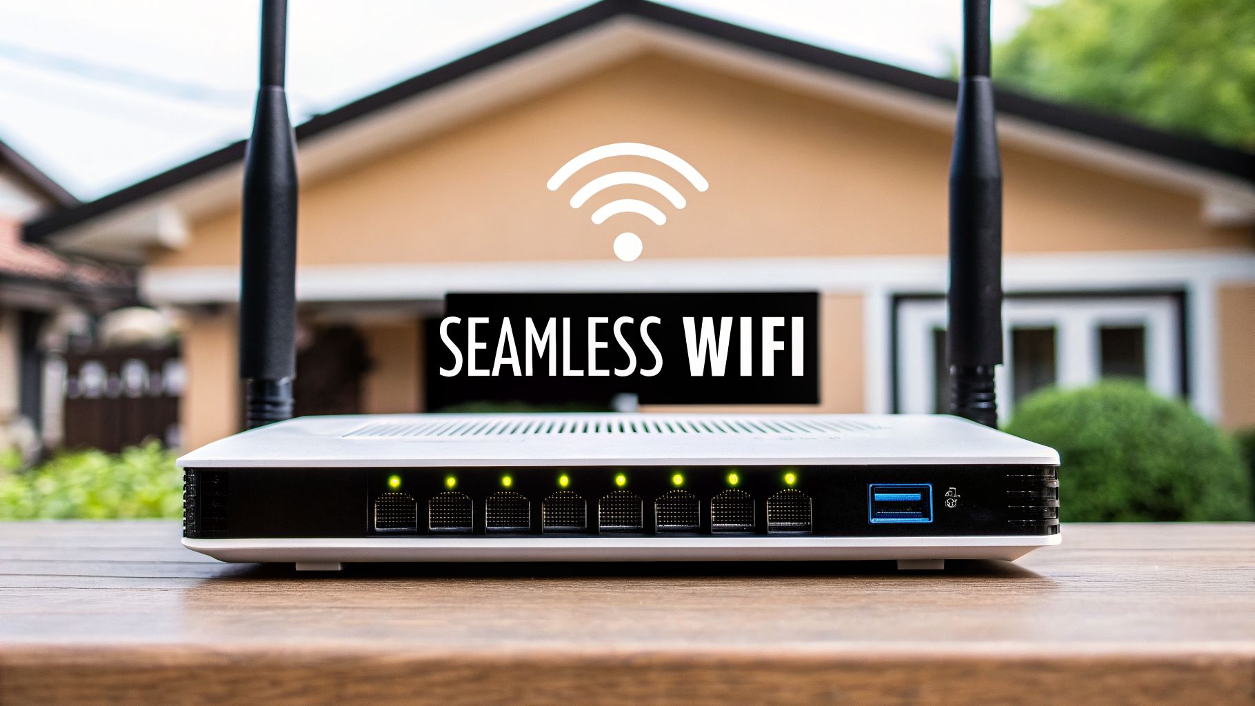 Two Modems One Router for Seamless Property-Wide WiFi