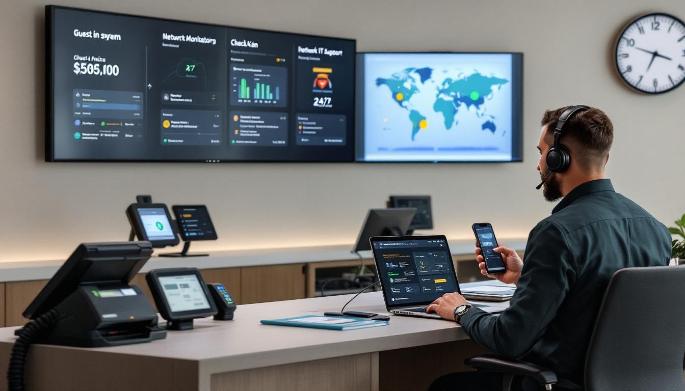 24/7 Hospitality IT Support: Always-On Care for Guest-Facing Systems