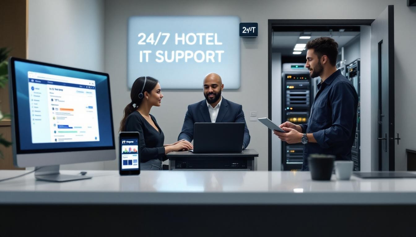 24/7 Hotel IT Support: Round-the-Clock Help for Every Property