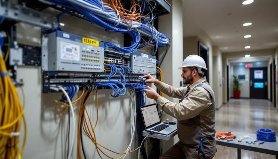 Cable Installation Hospitality Sector: Streamlining Connectivity