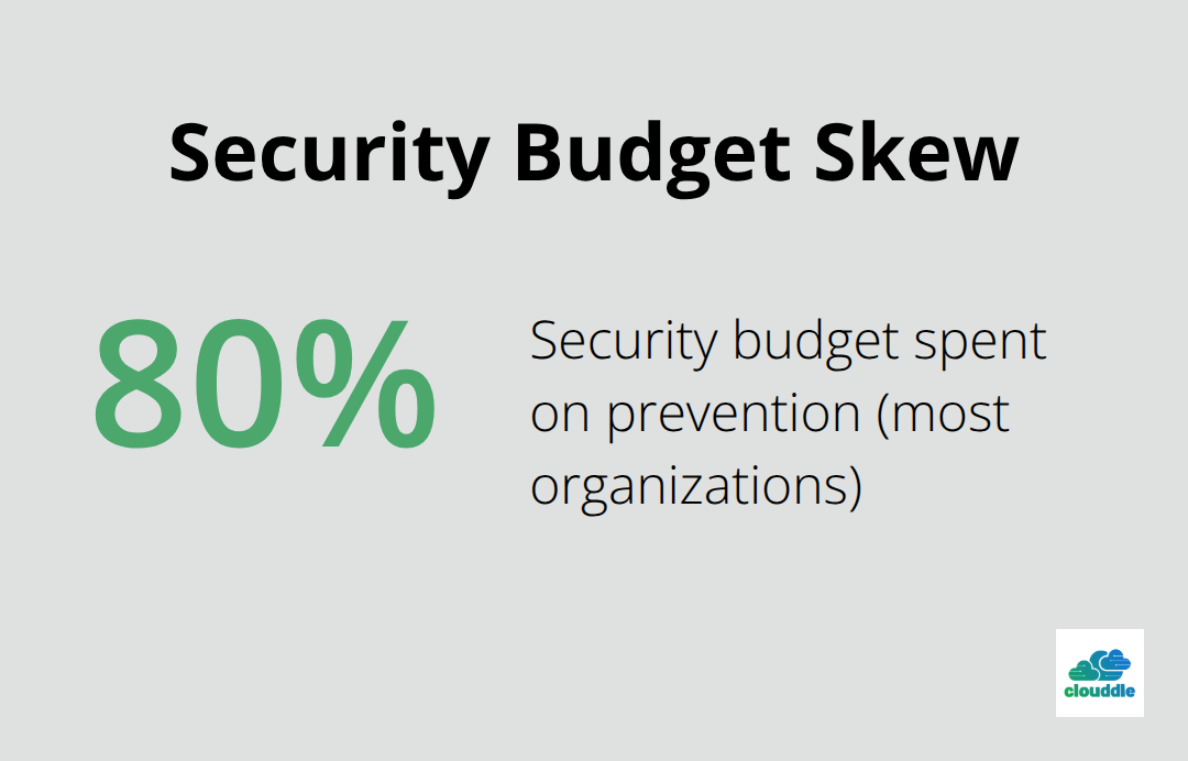 Most organizations allocate the majority of their security budget to prevention over detection - it risk management