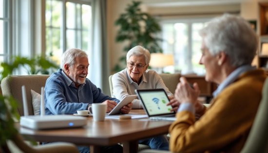 Peace of Mind For An Active Life: Senior living wifi solutions Ensuring Reliable Access