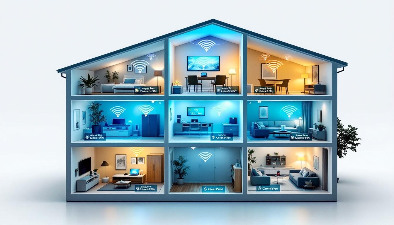 WiFi Coverage Optimization: Achieve Uniform Speeds Across Every Floor